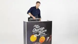 Expolinc Leuchttheke Light Frame Counter Aufbauvideo