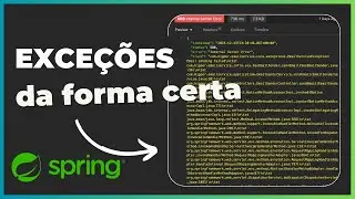 HOW TO HANDLE EXCEPTIONS IN JAVA SPRING