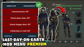 NEW!😱 Last Day on Earth MOD MENU 1.29.2 - FREE PASS, UNLIMITED ITEMS +999 | 15 FUNÇÕES (ANDROID/IOS)