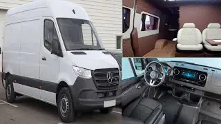 mercedes sprinter van new front air conditioner fitting ###