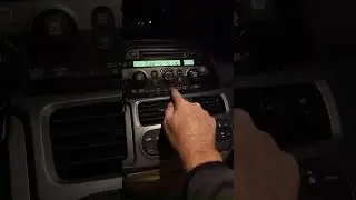 Changing Honda Odyssey Clock