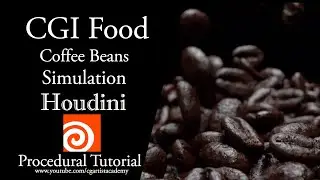 Houdini Coffee Bean Simulation Tutorial (Project files Included)