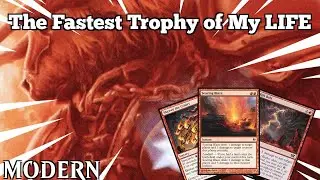 The Fastest Trophy of My LIFE | Zap City | Modern MTGO