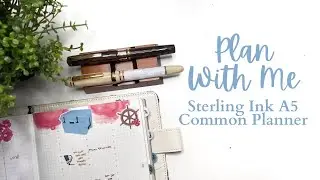 PLAN WITH ME // Sterling Ink A5 Common Planner // Aug 19-25, 2024