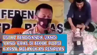 POLISI BEKUK USTAZ VIRAL PENGGANDA UANG