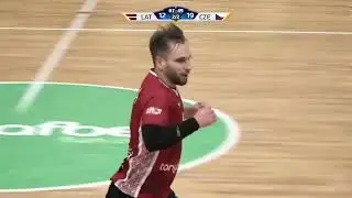 Jonuska three goals in the first game for Latvia