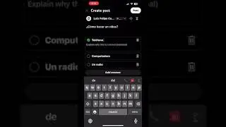 Cómo crear una Publicación en la App de YouTube