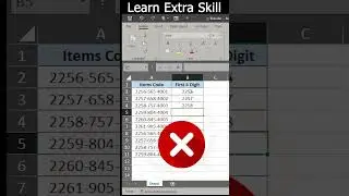 First 4 Digit Flash Fill Tricks in Excel