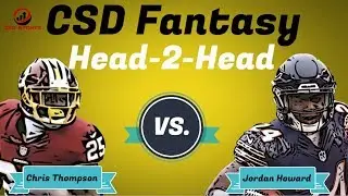 Fantasy Football 2018 - Week 3 Head 2 Head Chris Thompson vs. Jordan Howard