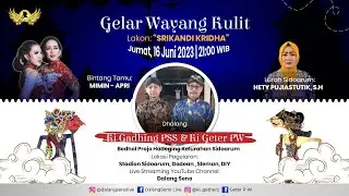#LiveStreaming #Wayangkulit Ki Geter Pramuji Widodo & Ki Gadhing Pawukir - SRIKANDI KRIDHA