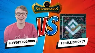 Diamond League Rebellion Only Tournament Play On Splinterlands