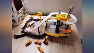 Construction Toy Trucks-40 PCS Engineering Construction Site with 6 x Die Cast review
