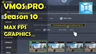 VMOS Unlock Max FPS and Graphics Call of Duty Mobile Season 10/11
