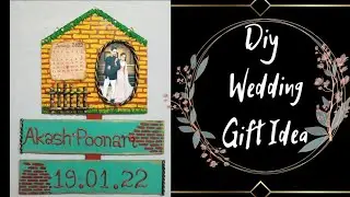 DIY Wedding Gift Idea | Couple Nameplate | DIY Wall Hanging | Customised Wedding Gift