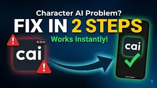 How to Fix Character AI Not Working (2 easy steps) |Loading and Login problem solved 