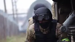 Counter terrorism training from Russian special forces  Rush Train