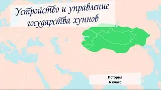 "Устройство и управление государства хуннов" 6 класс
