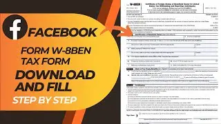 W-8BEN Form - How To Submit To Facebook professional account