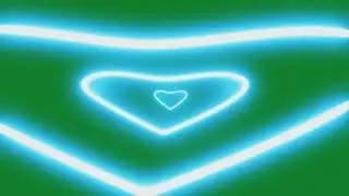 Green Screen Motion Video Love and Heart || Neon Light Heart and Love Background  Effects