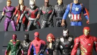 Captain America Civil War Stop Motion Film