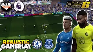 PES 6 Patch Firebird March Edition 21/22 | Premier League (Everton v Chelsea) | FHD 60Fps