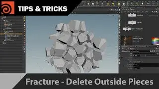 Houdini  How To Delete Outside  Pieces