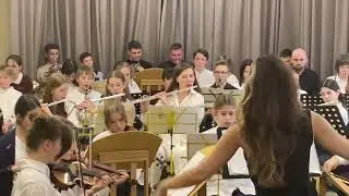 Отчётный концерт симфонического оркестра школы «Путь Зерна» 17.04.2024г.
