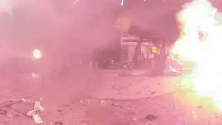 West Palm Beach July 4th,2018 Fireworks VR barge view