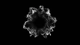 White Shockwave VFX effect black screen