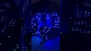 Cubes & Mirrors | #ledlights #lightshow #lightingdesign #lighting #dmx512 #lightingshow #shorts