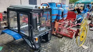 Кабіна МТЗ УК після реставрації.