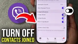 How to Turn OFF Contacts Joined Viber Notification - 2025