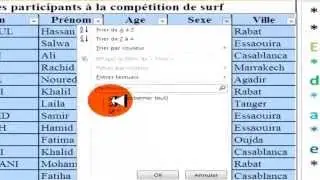 filtre avance avec Excel 2010