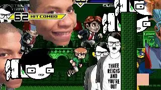 Nostalgic Ballz (me) and Batgirl vs Clarence and Sumo MUGEN BATTLE