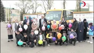 Новый микро-автобус - подарок школьникам Буйнакска