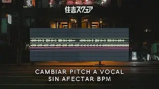 Cómo cambiar Pitch a vocal sin afectar el BPM