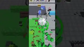 Demolition Ball - Update VII - Godot GameDev - camera angle and some other small changes