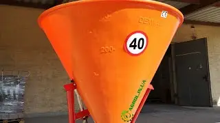 Таким розкидачем, працювати - одне задоволення,  DEXWAL 500л. З гідравлікою.