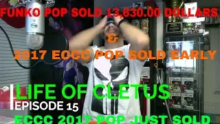 $13,630.00 FUNKO POP JUST SOLD AND A 2017 ECCC FUNKO POP SOLD ON MERCARI