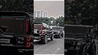 Scorpio vs fortuner vs Thar All black edition Facelift NEW 2023 