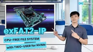 exFAT2-IP: CPU-Free File System with Two-User for NVMe