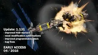 Space Engineers - Update 01.131 - Improved HUD Markers & Voxel Optimizations