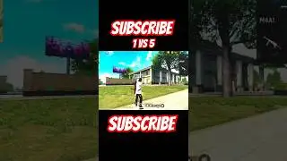 1vs5 game play 😈|#garenafreefire #freefire #newvideo