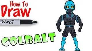 How to Draw Colbalt | Fortnite