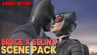 Bruce x Selina / Batman x Catwoman Scene Pack || Batman: The Enemy Within (1080p, 60FPS)