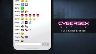 Emoji sexting and cybersex chat