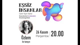 #AzraBetülErdoğdu ile #EŞSİZİNSANLAR programı | Konuk: #ÖzlemGökbel