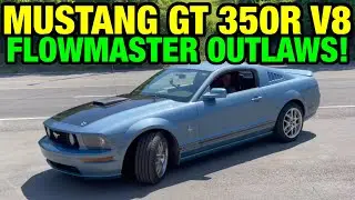2005 Ford Mustang GT 350R Dual Exhaust w/ FLOWMASTER OUTLAWS!