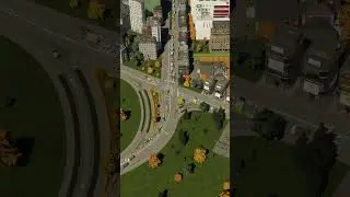 More Traffic AI In Cities Skylines 2 🤖 #Shorts