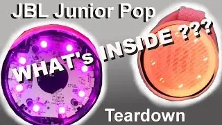 What's inside JBL JR POP speaker - TEARDOWN